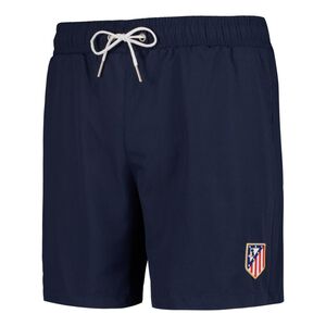 Blue Swim Shorts with Crest